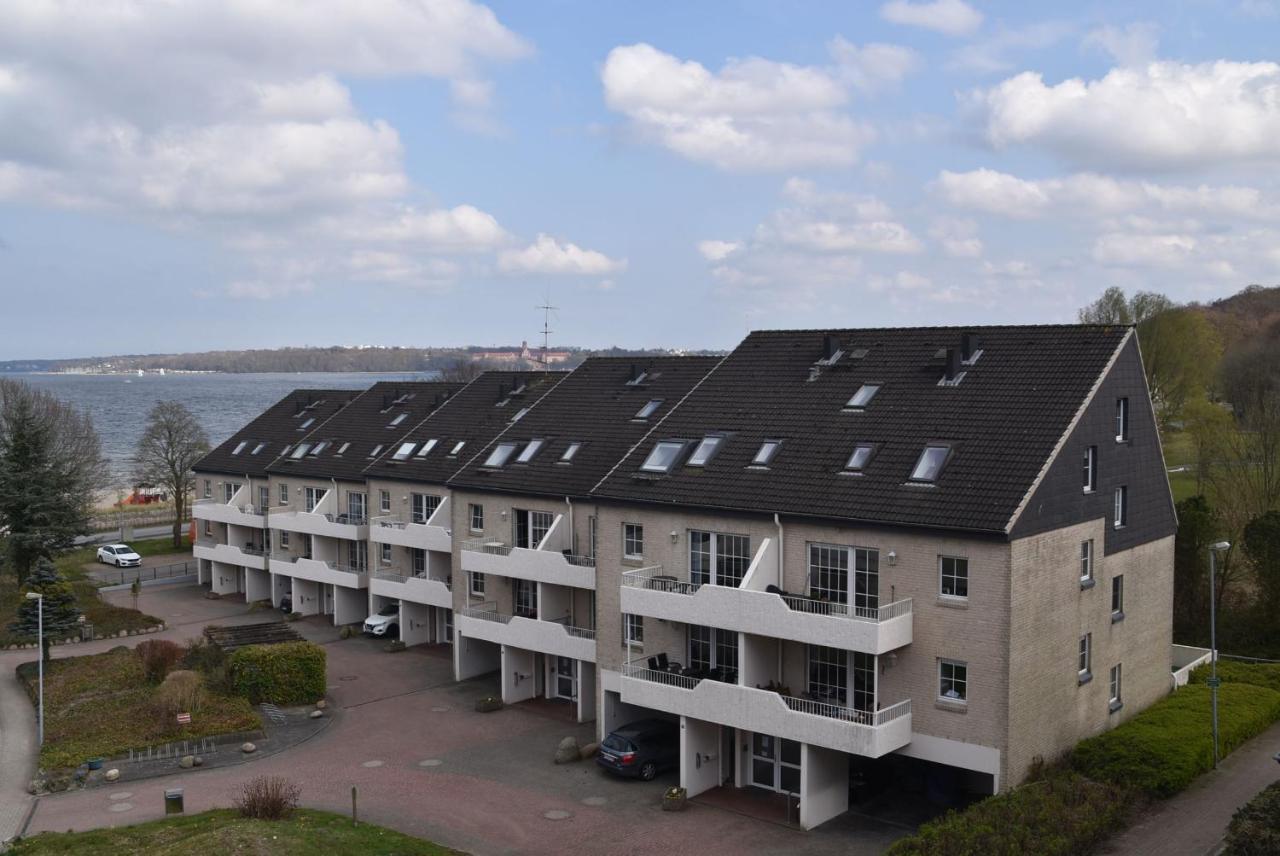 Fewo1846 - Strandresidenz Wassersleben Nele - Studioapartment Mit Balkon Und Meerblick Harrislee Exteriör bild