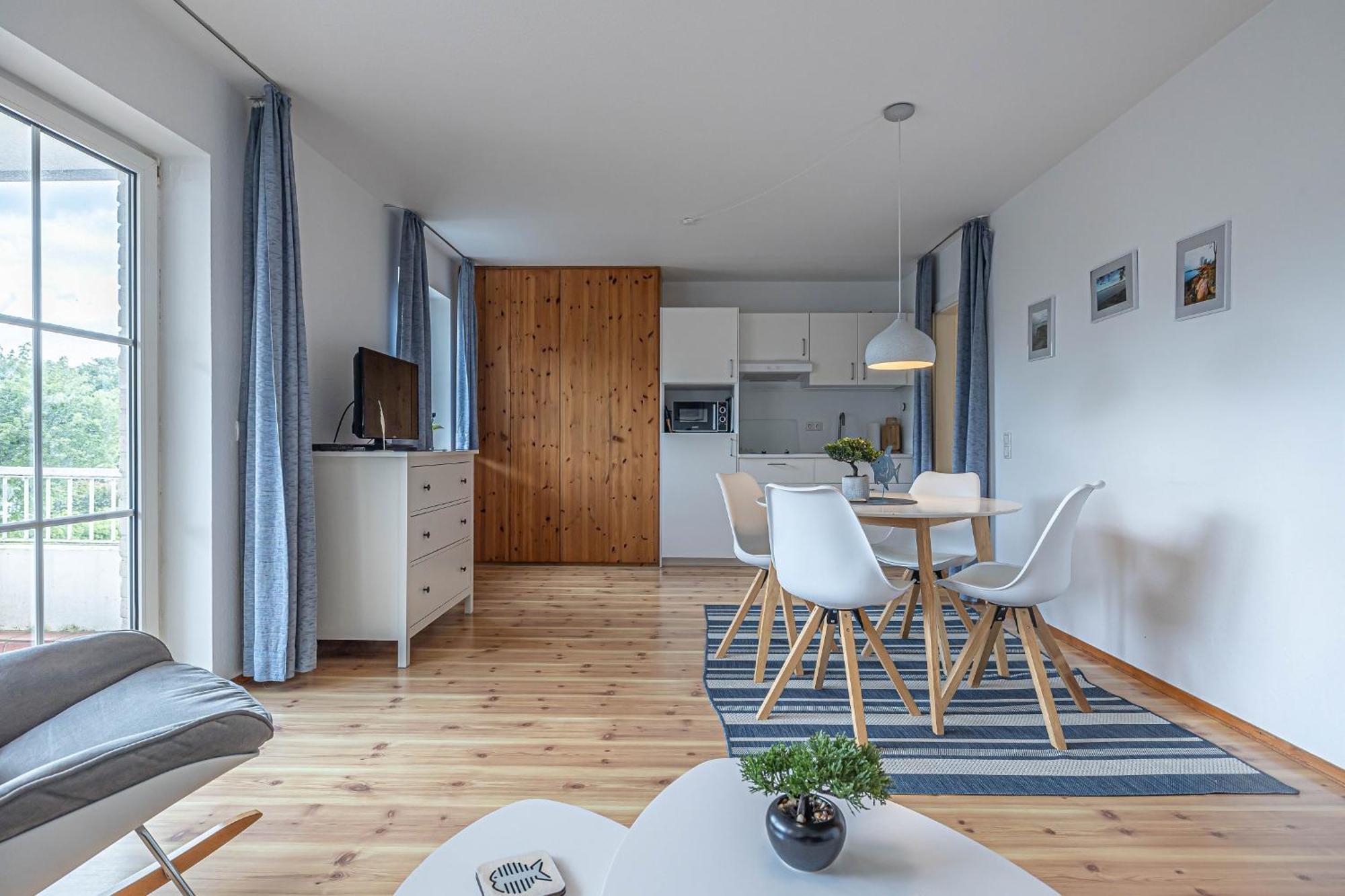 Fewo1846 - Strandresidenz Wassersleben Nele - Studioapartment Mit Balkon Und Meerblick Harrislee Exteriör bild