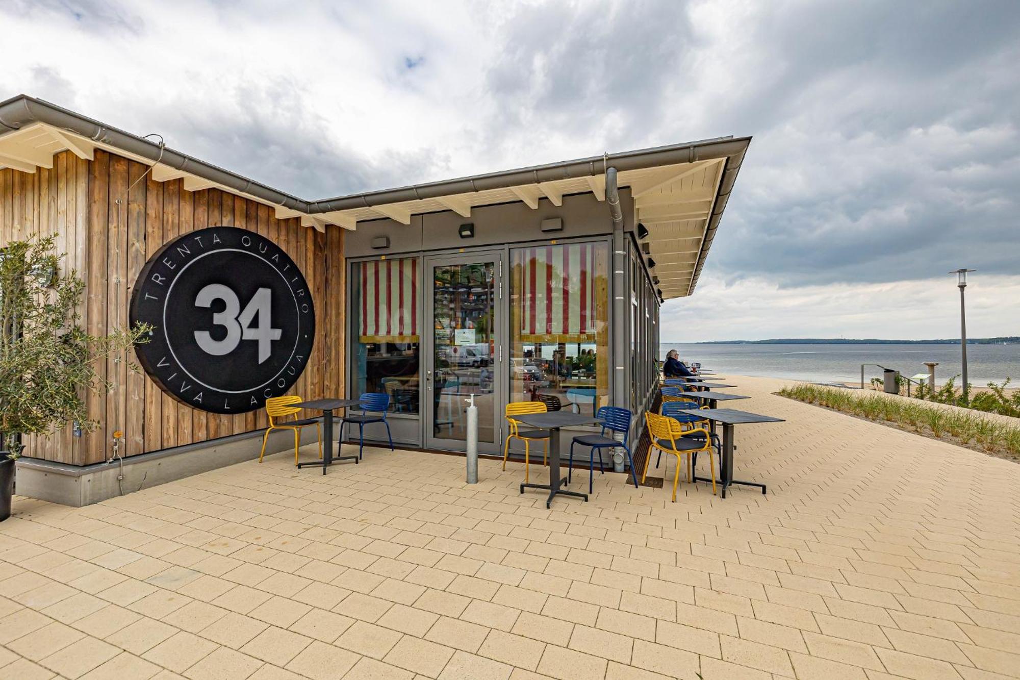 Fewo1846 - Strandresidenz Wassersleben Nele - Studioapartment Mit Balkon Und Meerblick Harrislee Exteriör bild