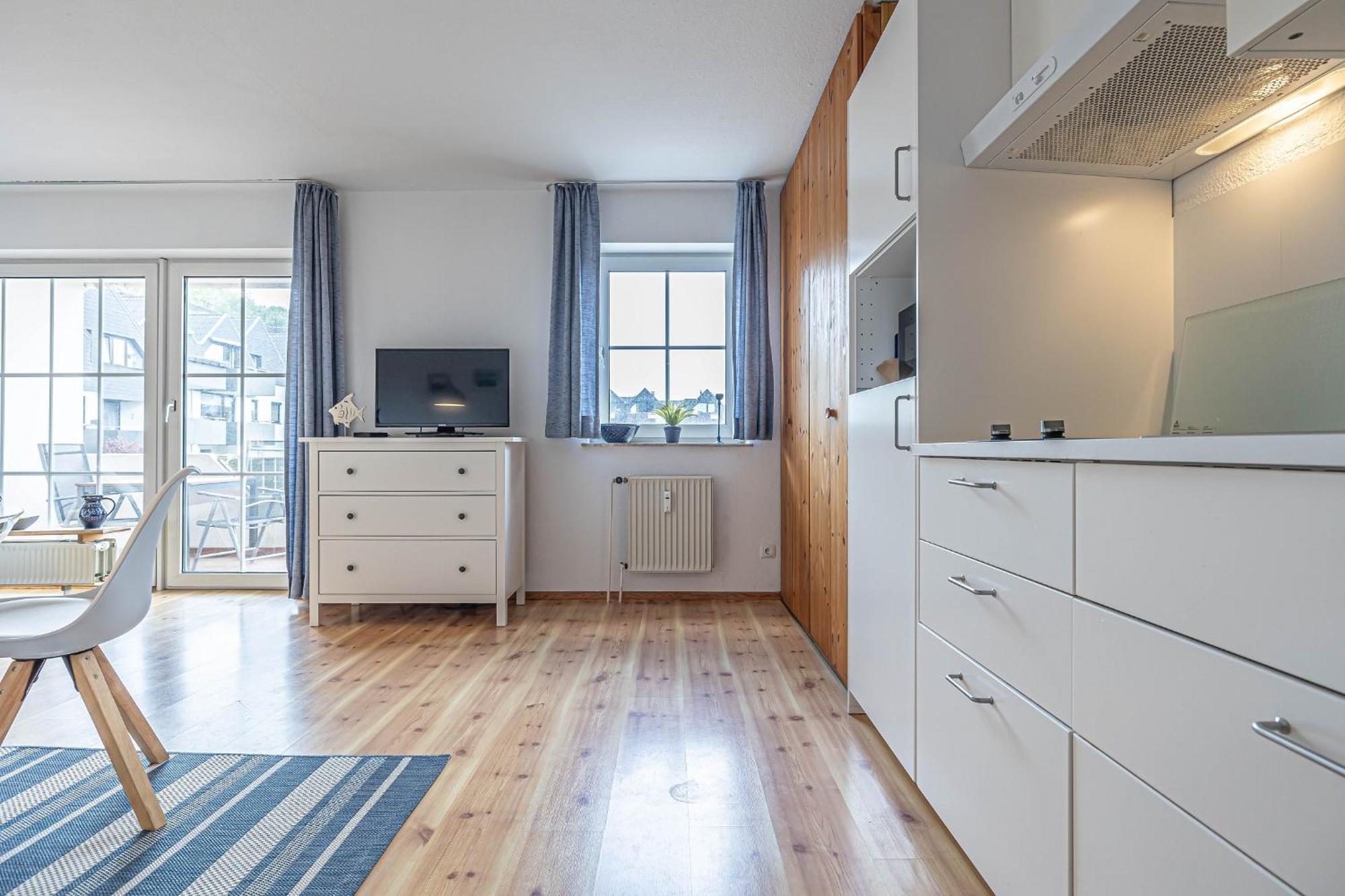 Fewo1846 - Strandresidenz Wassersleben Nele - Studioapartment Mit Balkon Und Meerblick Harrislee Exteriör bild