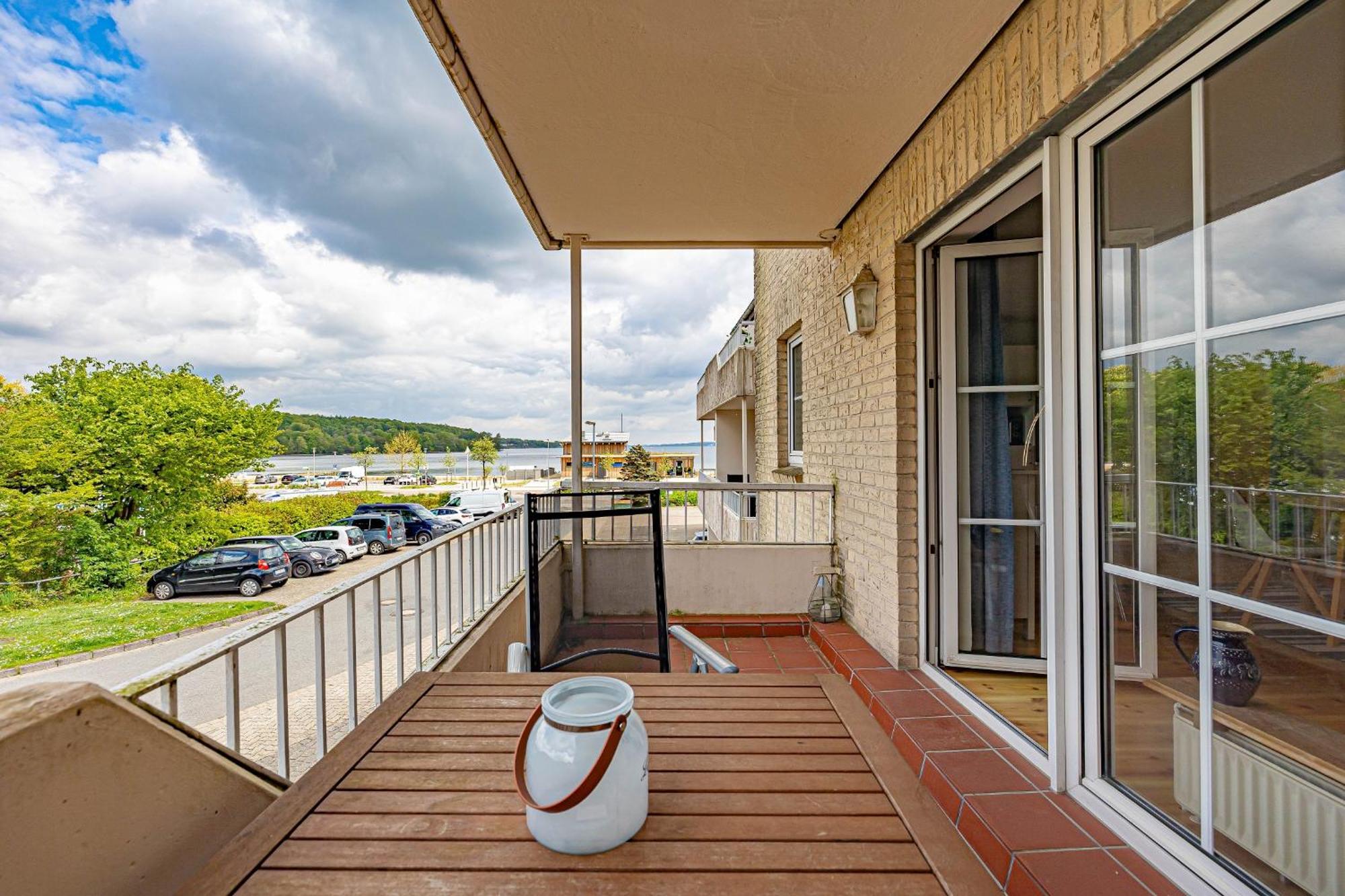 Fewo1846 - Strandresidenz Wassersleben Nele - Studioapartment Mit Balkon Und Meerblick Harrislee Exteriör bild