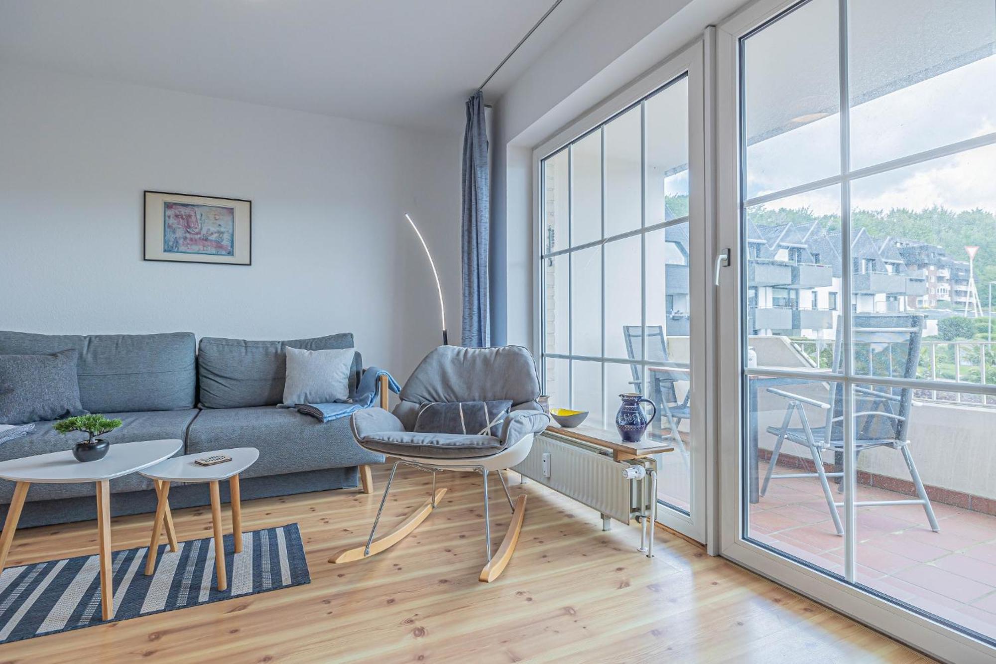 Fewo1846 - Strandresidenz Wassersleben Nele - Studioapartment Mit Balkon Und Meerblick Harrislee Exteriör bild