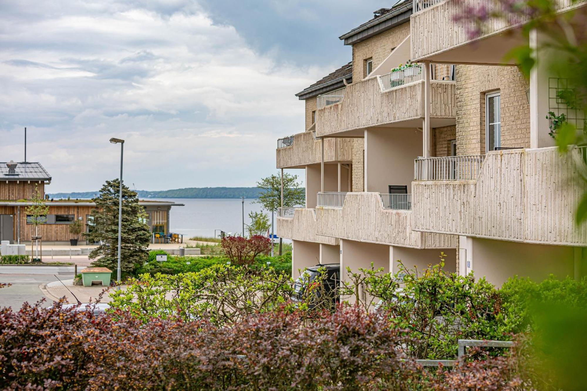 Fewo1846 - Strandresidenz Wassersleben Nele - Studioapartment Mit Balkon Und Meerblick Harrislee Exteriör bild