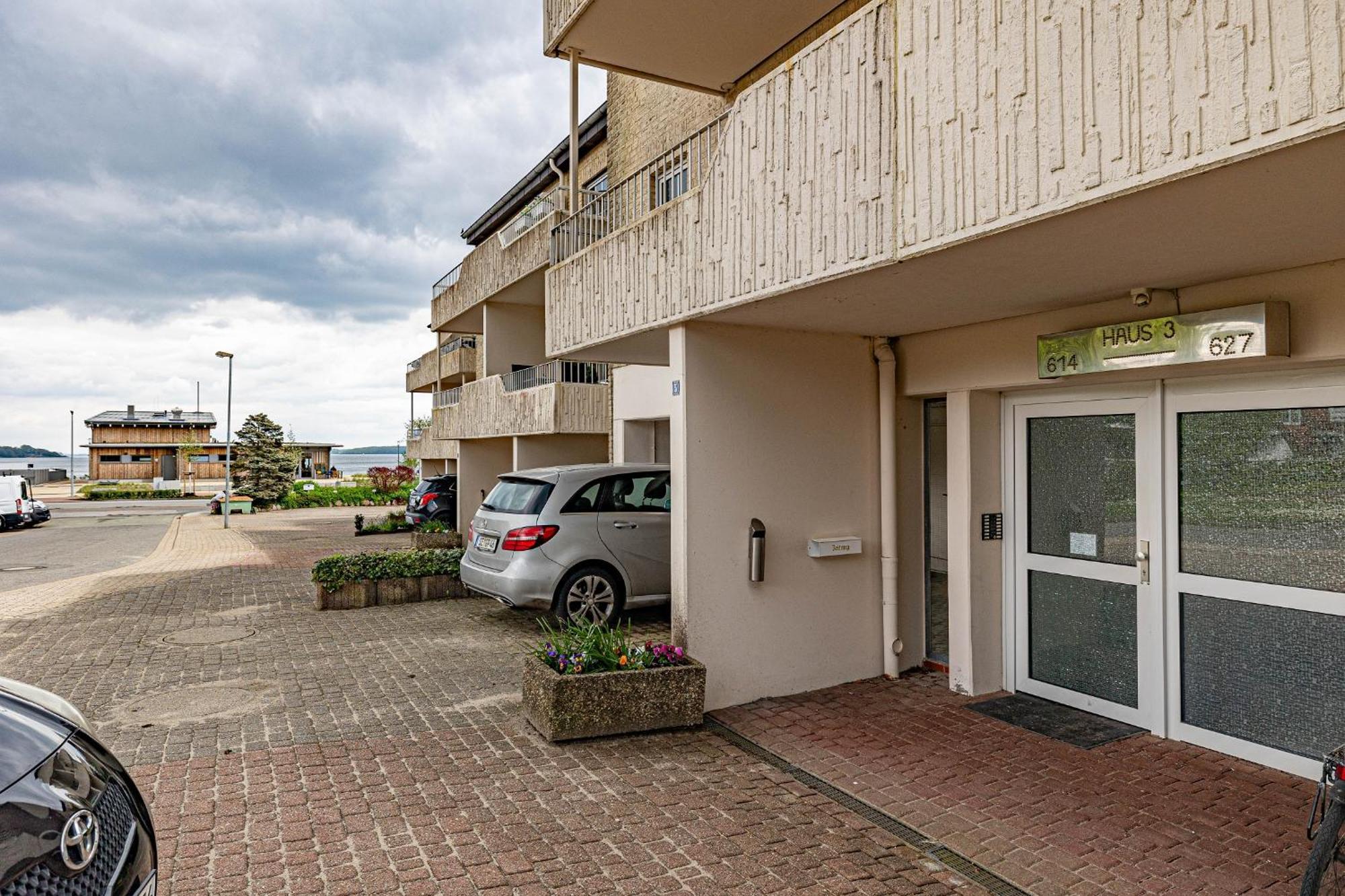 Fewo1846 - Strandresidenz Wassersleben Nele - Studioapartment Mit Balkon Und Meerblick Harrislee Exteriör bild